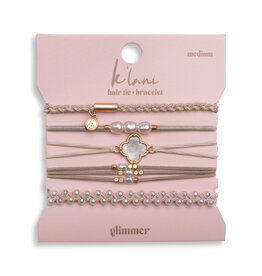 Klani Glimmer Hair Tie Bracelet -