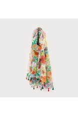 Bright Floral Scarf