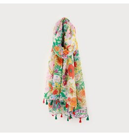 Bright Floral Scarf