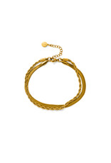 Shore Layered Bracelet - Gold
