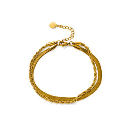 Shore Layered Bracelet - Gold