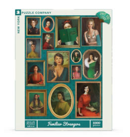 New York Puzzle Co Familiar Stangers Puzzle - 1000 pieces