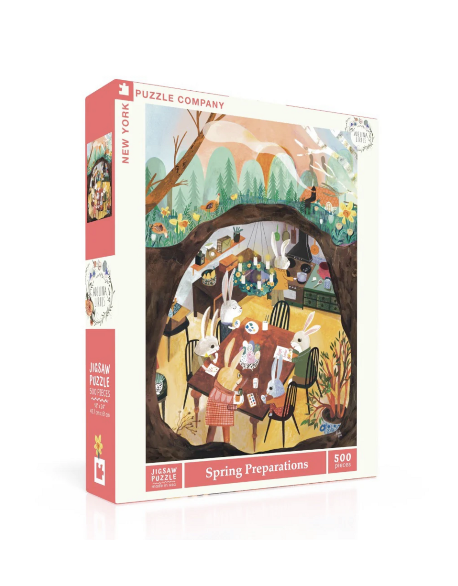 New York Puzzle Co Spring Preparations Puzzle - 500 Pieces