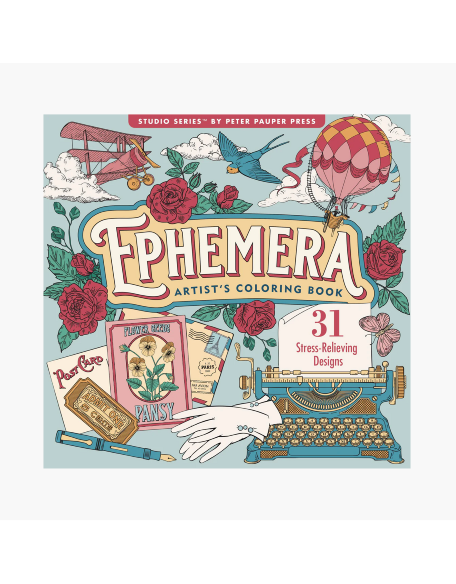 Ephemera Colouring Book