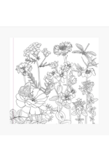 Wildflowers Colouring Book