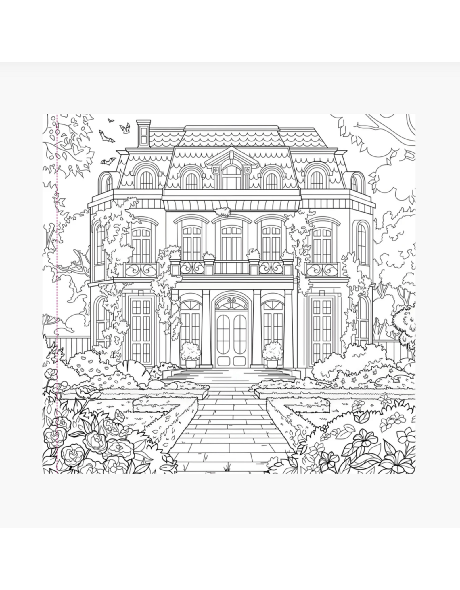 Goth Garden Colouring Book