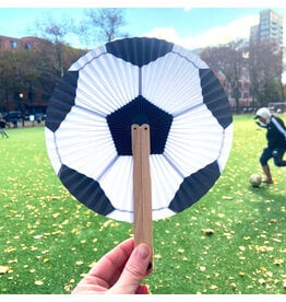 Soccer Paper Fan