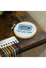 Mini Cross -Stitch Embroidery Kit - Sardine