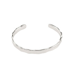 Pilgrim Ember Cuff Bracelet - Silver Plated -Waterproof