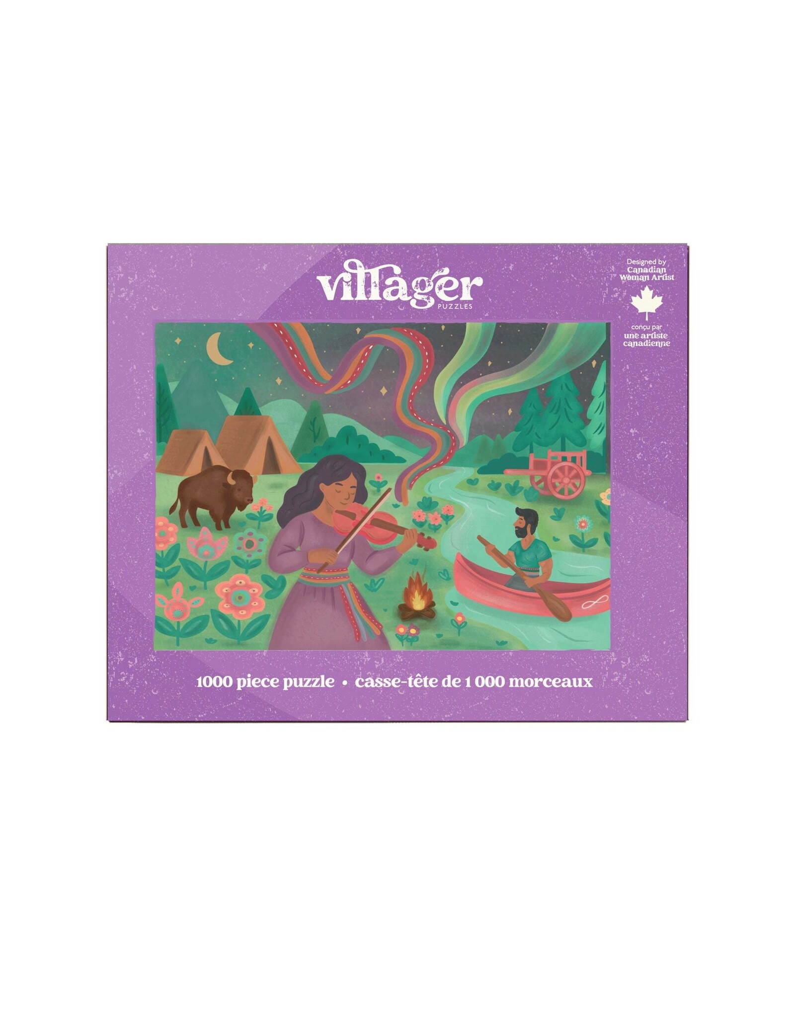Villager Puzzles Dancing Sky - 1000 Piece Puzzle