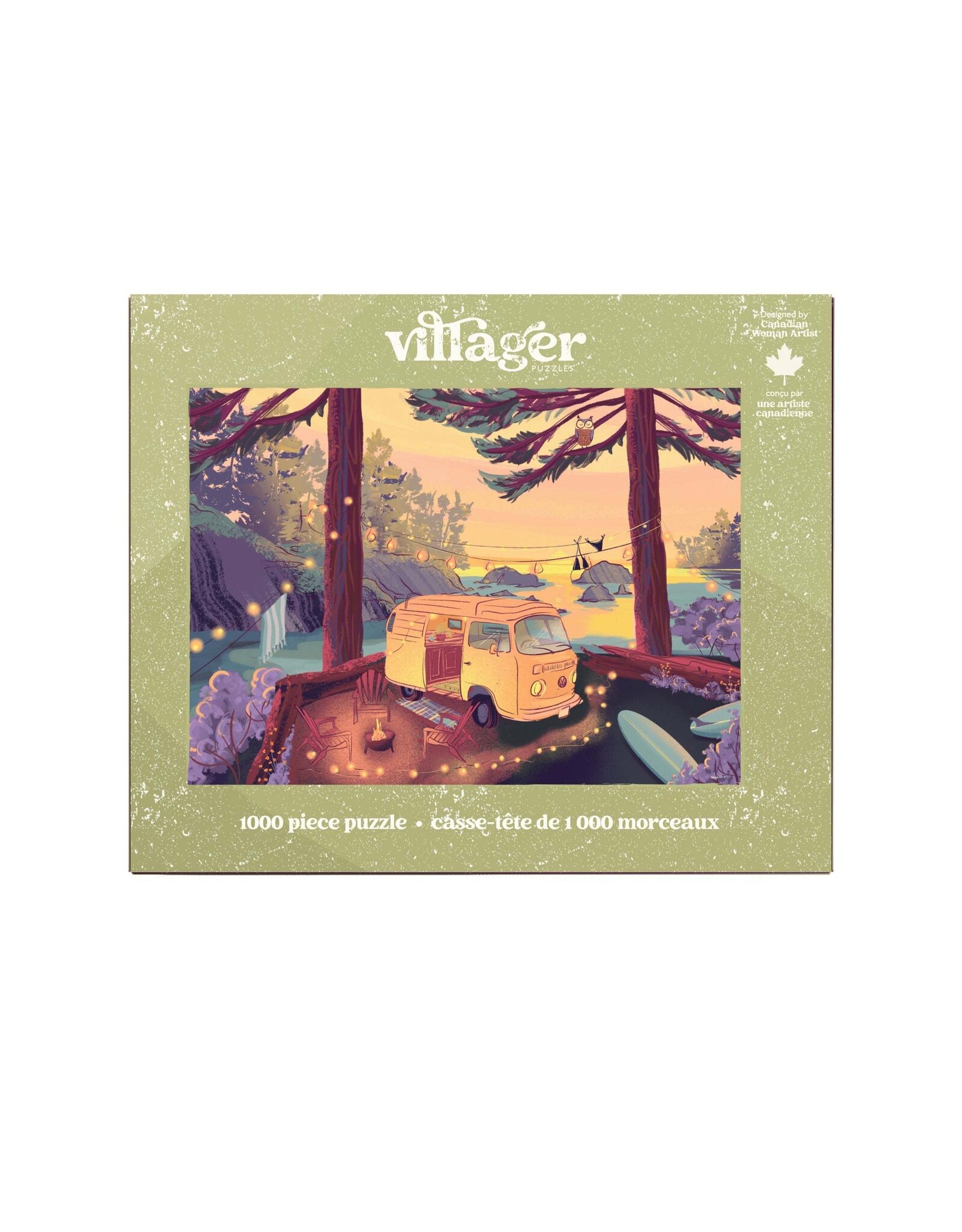 Villager Puzzles Twilight Campsite - 1000 Piece Puzzle