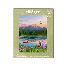 Villager Puzzles Jasper Flowers - 500 Piece Puzzle