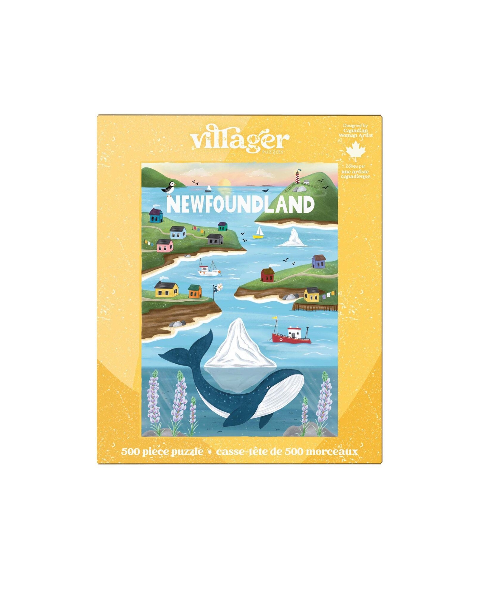 Villager Puzzles Newfoundland Sites - 500 Piece Puzzle
