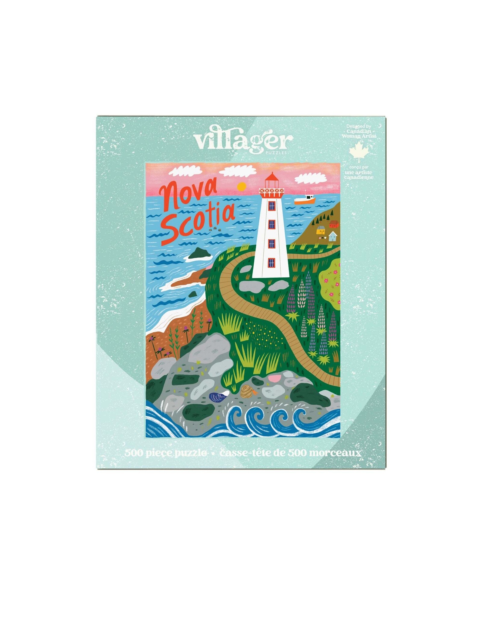 Villager Puzzles Nova Scotia Shores - 500 Piece Puzzle
