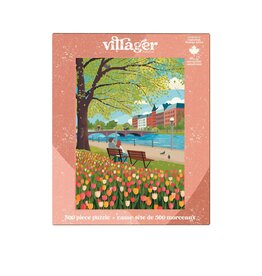 Villager Puzzles Tulip Season- 500 Piece Puzzle