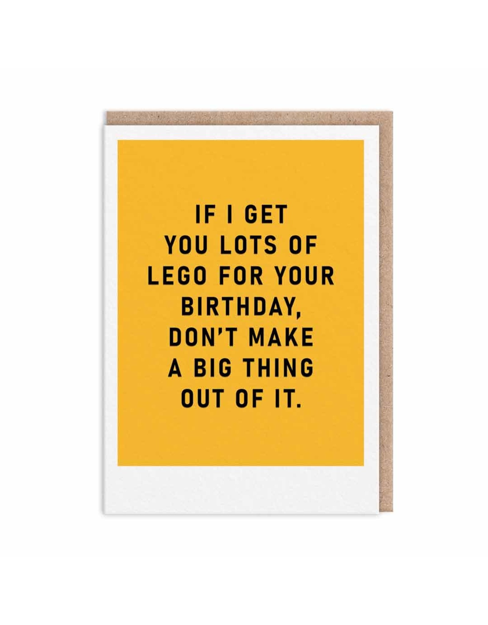 Ohh Deer Birthday - Lego Greeting