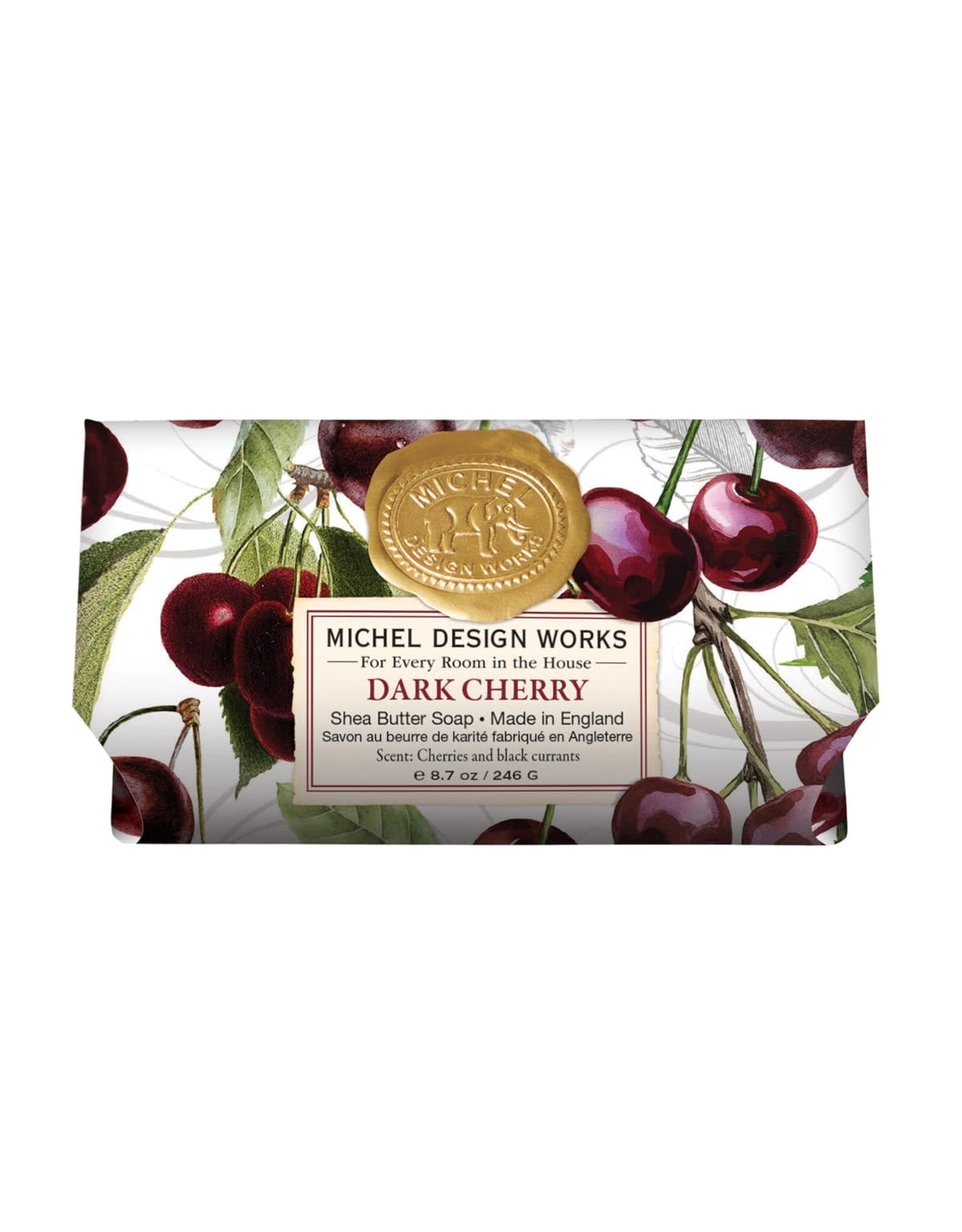 Michel Design Dark Cherry Large Bath Bar