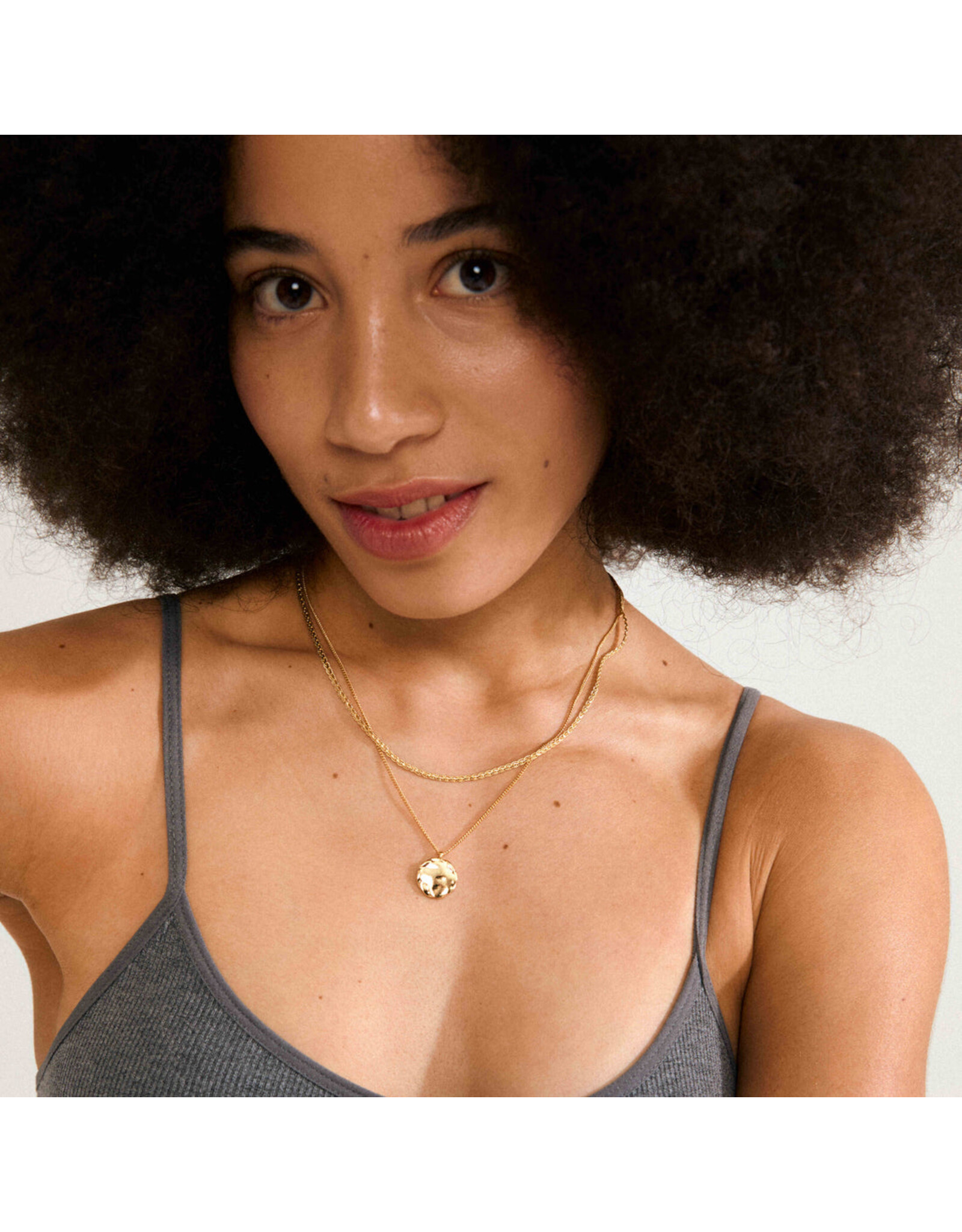 Pilgrim Declan Necklace 2 in 1 Set - Gold Plated