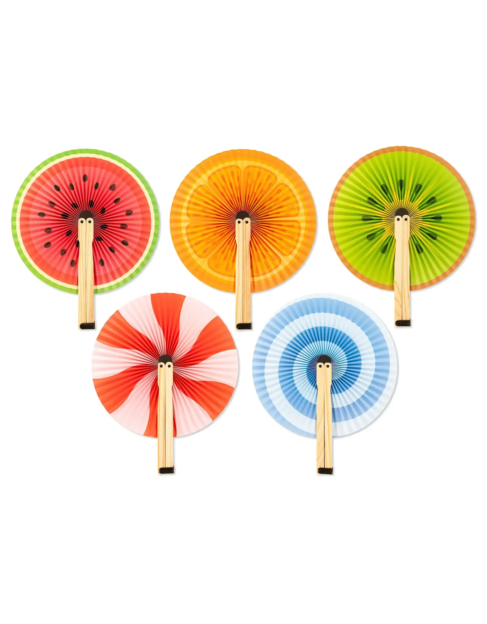 Fruity & Sweet Paper Fans -