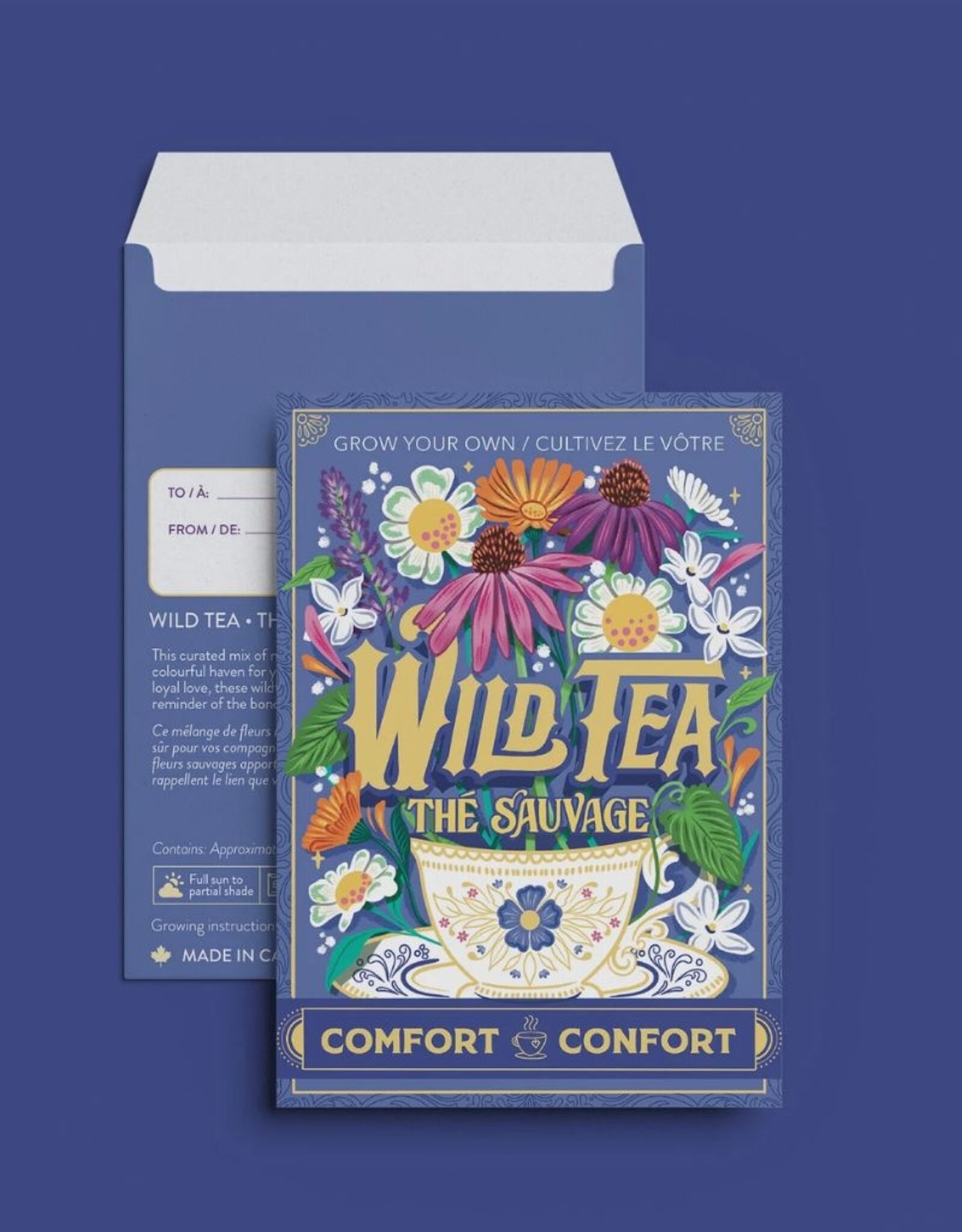 To & From Gift Co. Floriography Seed Packet - Edible -