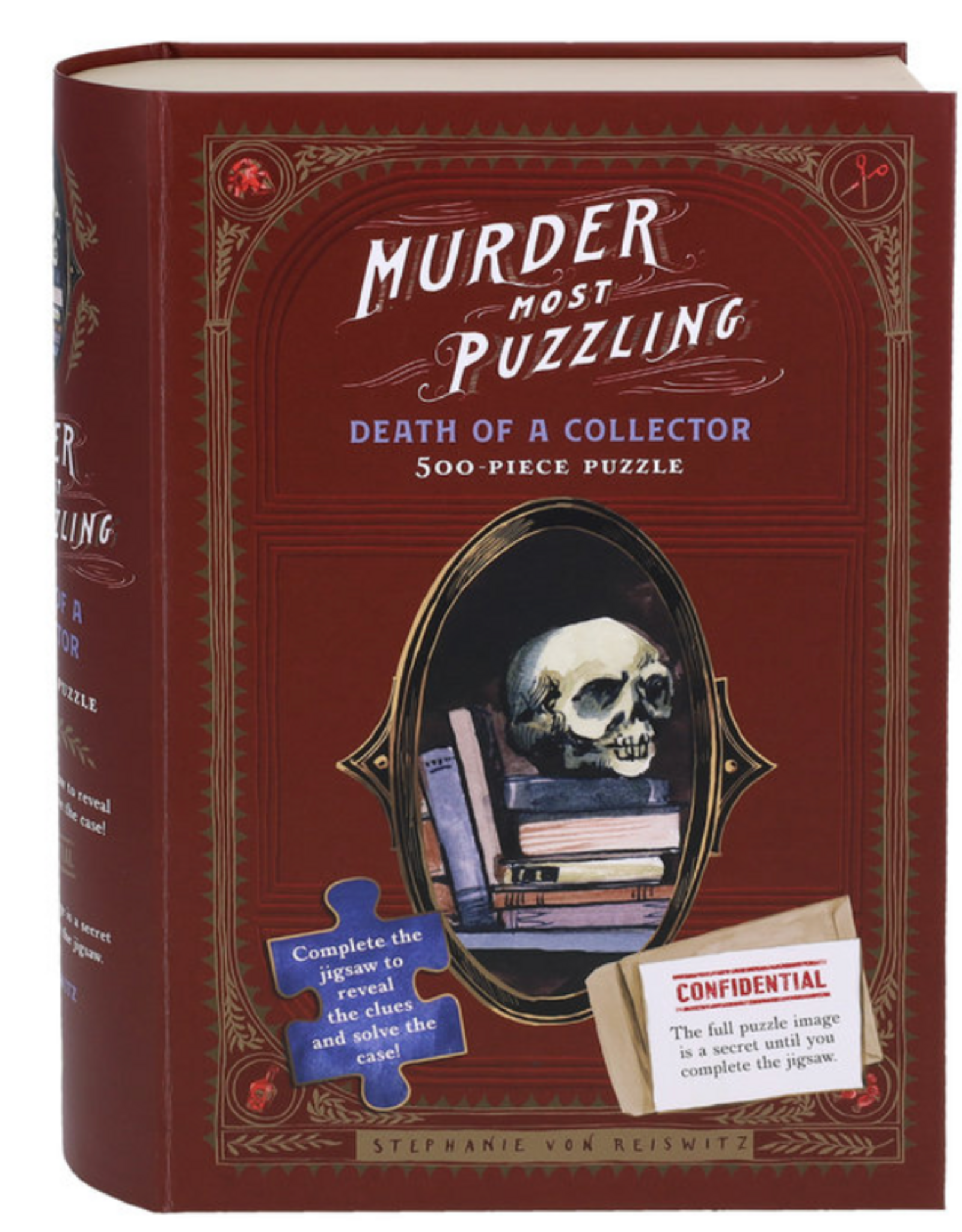 Murder Most Puzzling - Death Of A Collector 500 Piece Puzzle