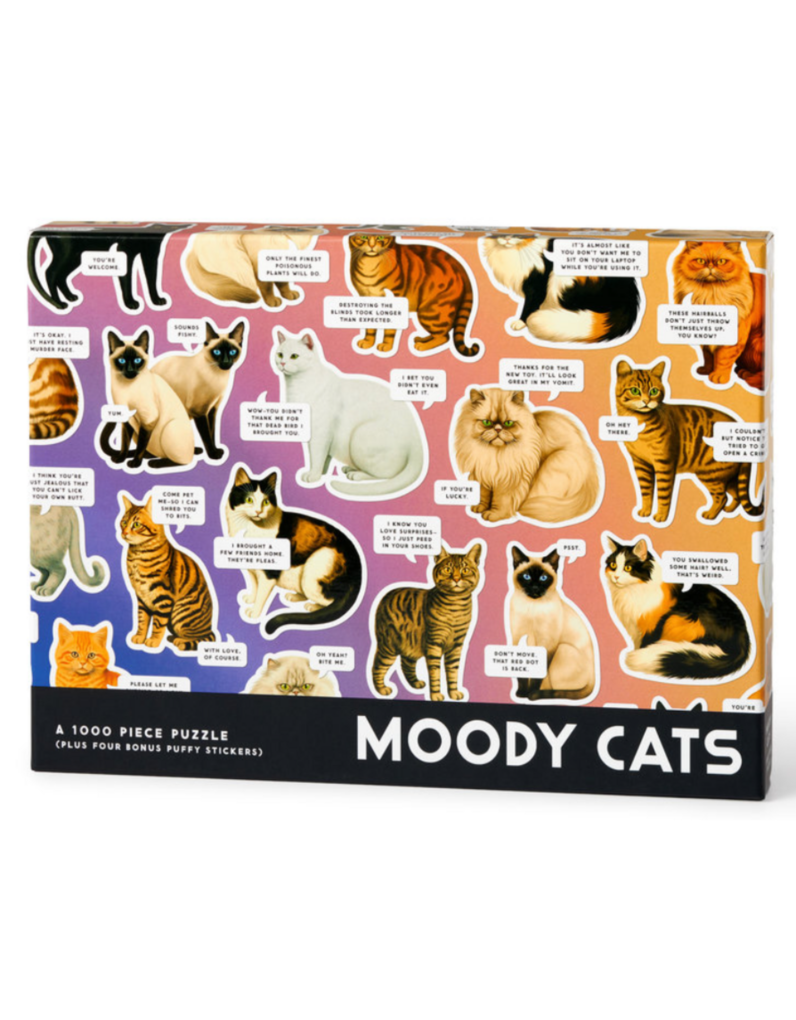 Moody Cats 1000 Piece Puzzle