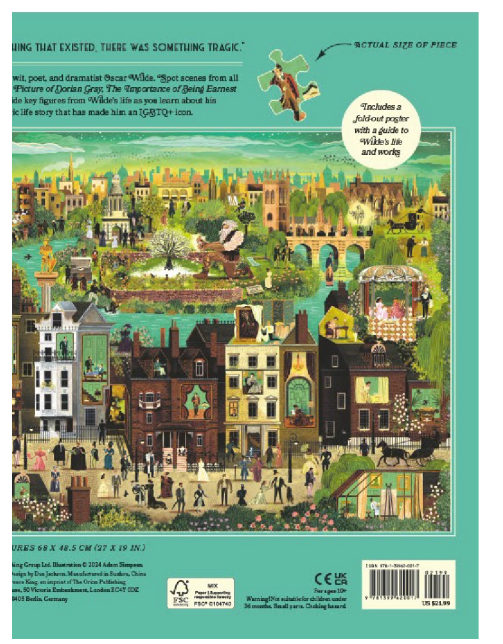 The World of Oscar Wilde 1000 Piece Puzzle