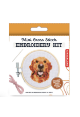 Mini Cross-Stitch Embroidery Kit - Dog