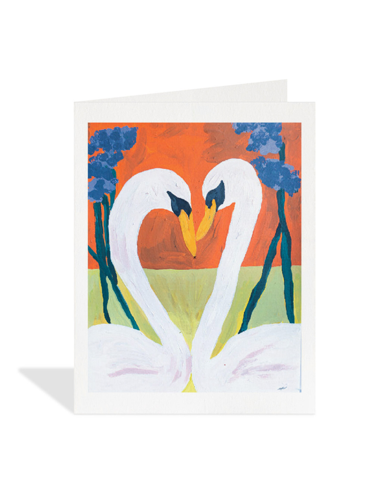 Anniversary - Swan Heart