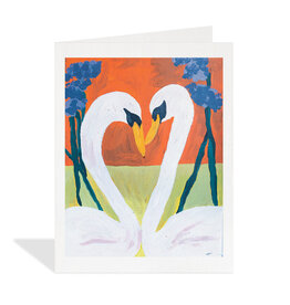 Anniversary - Swan Heart