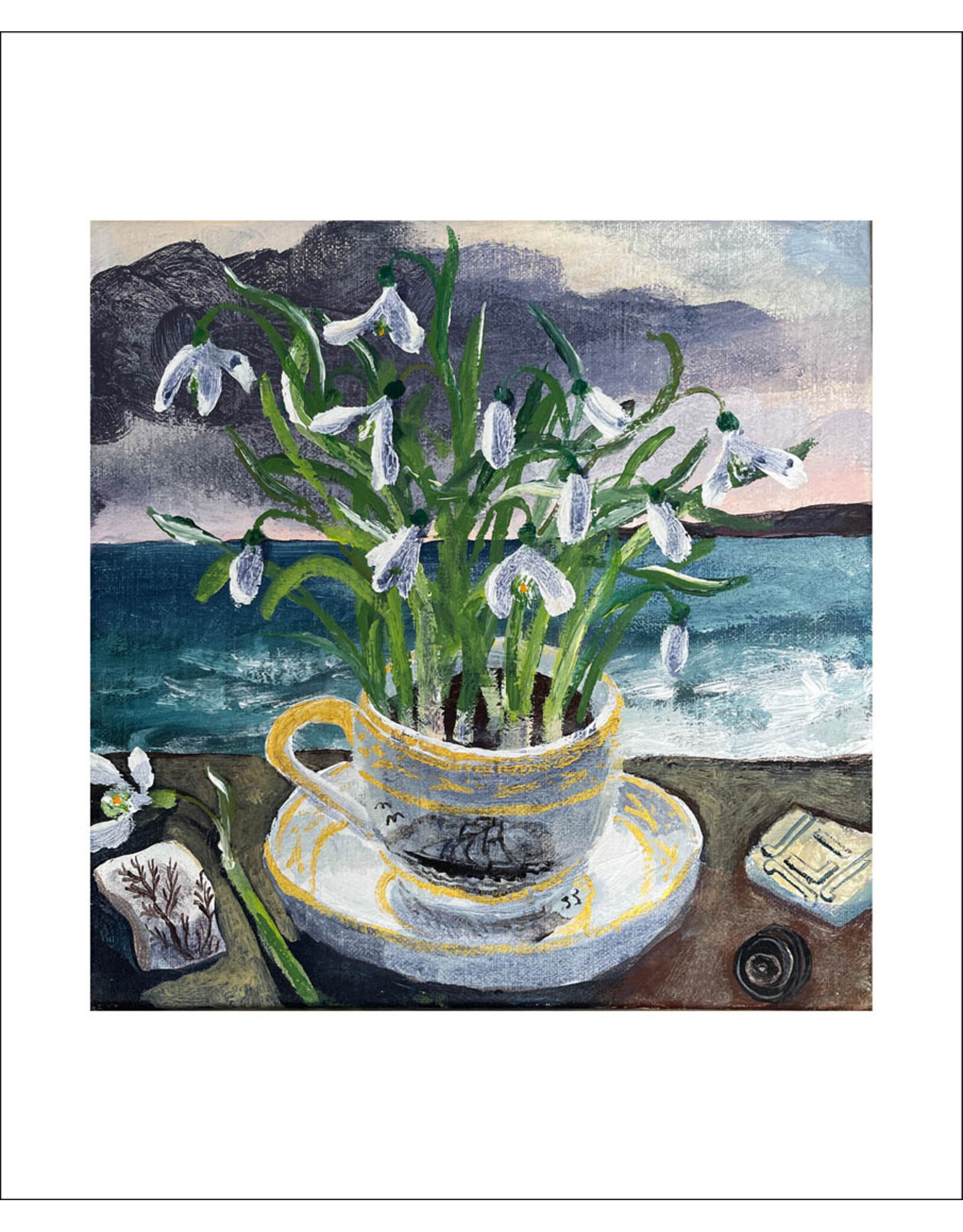 Just Because - Ship With Snowdrops