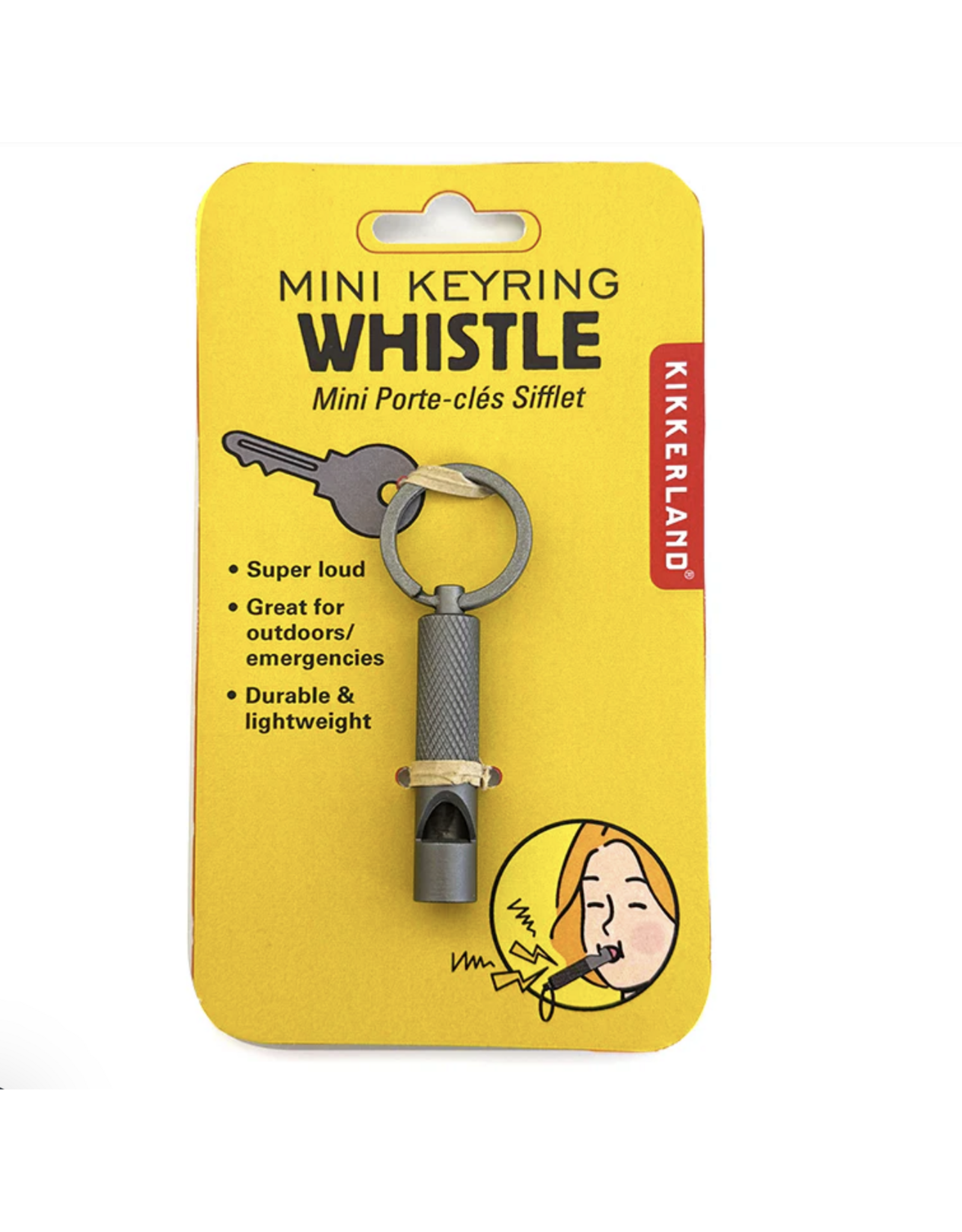 Mini Keyring Whistle