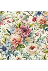 Luncheon Rustic Bloom Napkins. Pack of 20