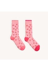 Pokoloko Strawberry Heart Pima Socks - Pack of 2