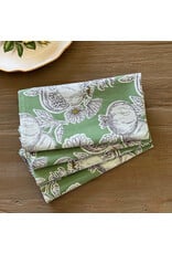 Green Pomegranate Napkins - Set/4