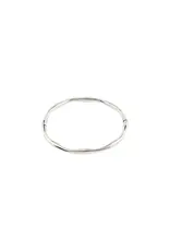 Pilgrim Haze Bangle - Silver