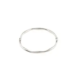 Pilgrim Haze Bangle - Silver