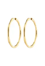 Pilgrim Haze Hoop Earrings - Gold