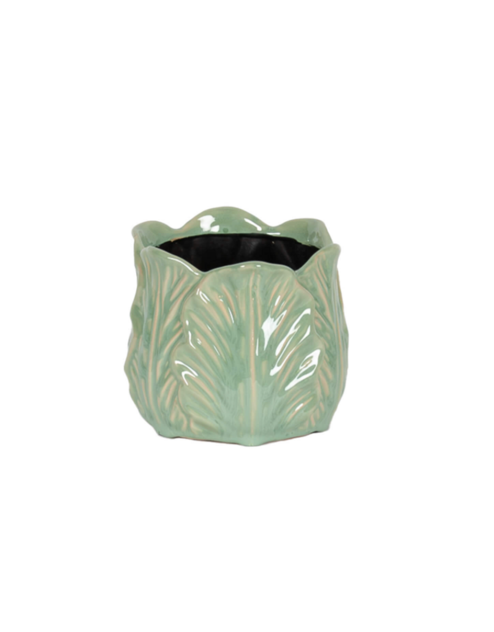 Green Cabbage Planter Pot - SM
