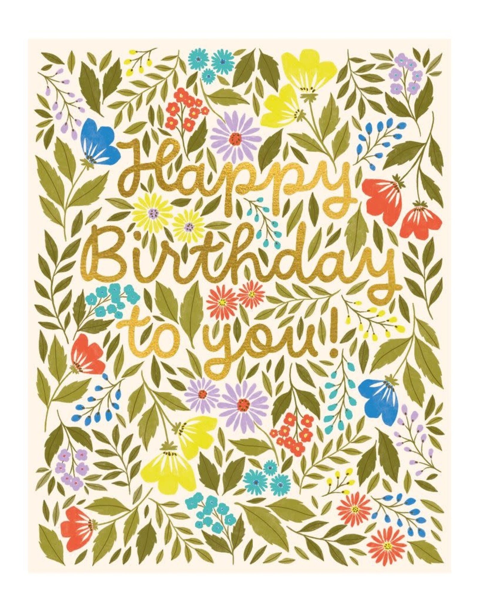 Birthday - Happy Birthday To You Flowers