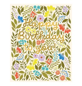 Birthday - Happy Birthday To You Flowers