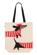 Dashing Dachshunds Tote Bag