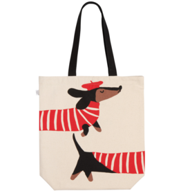 Dashing Dachshunds Tote Bag