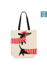 Dashing Dachshunds Tote Bag