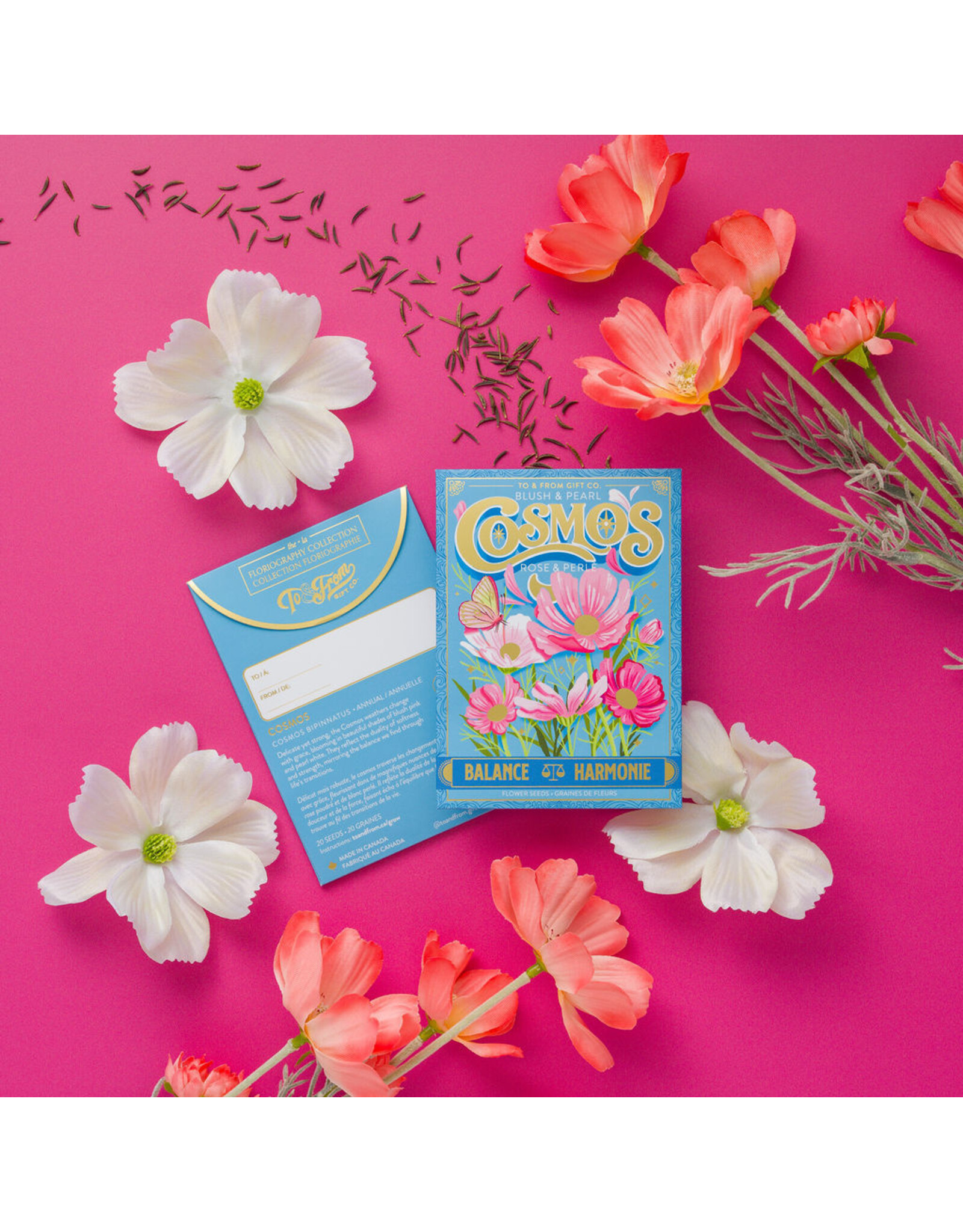 To & From Gift Co. Floriography Seed Packet -