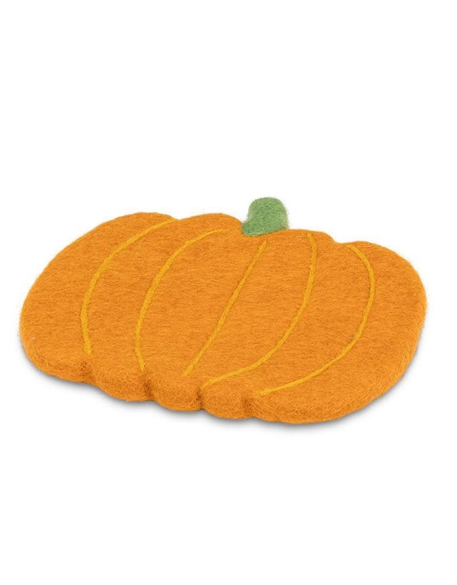 Felt Pumpkin Trivet