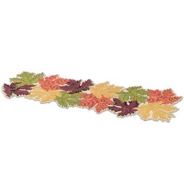 Fall Leaves Bead Table Runner