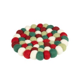 Option 2 Felt Ball Trivet