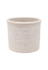 Option 2 Cement Pot - Pale Beige - 7"