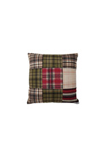 Patchwork Plaid Pillow